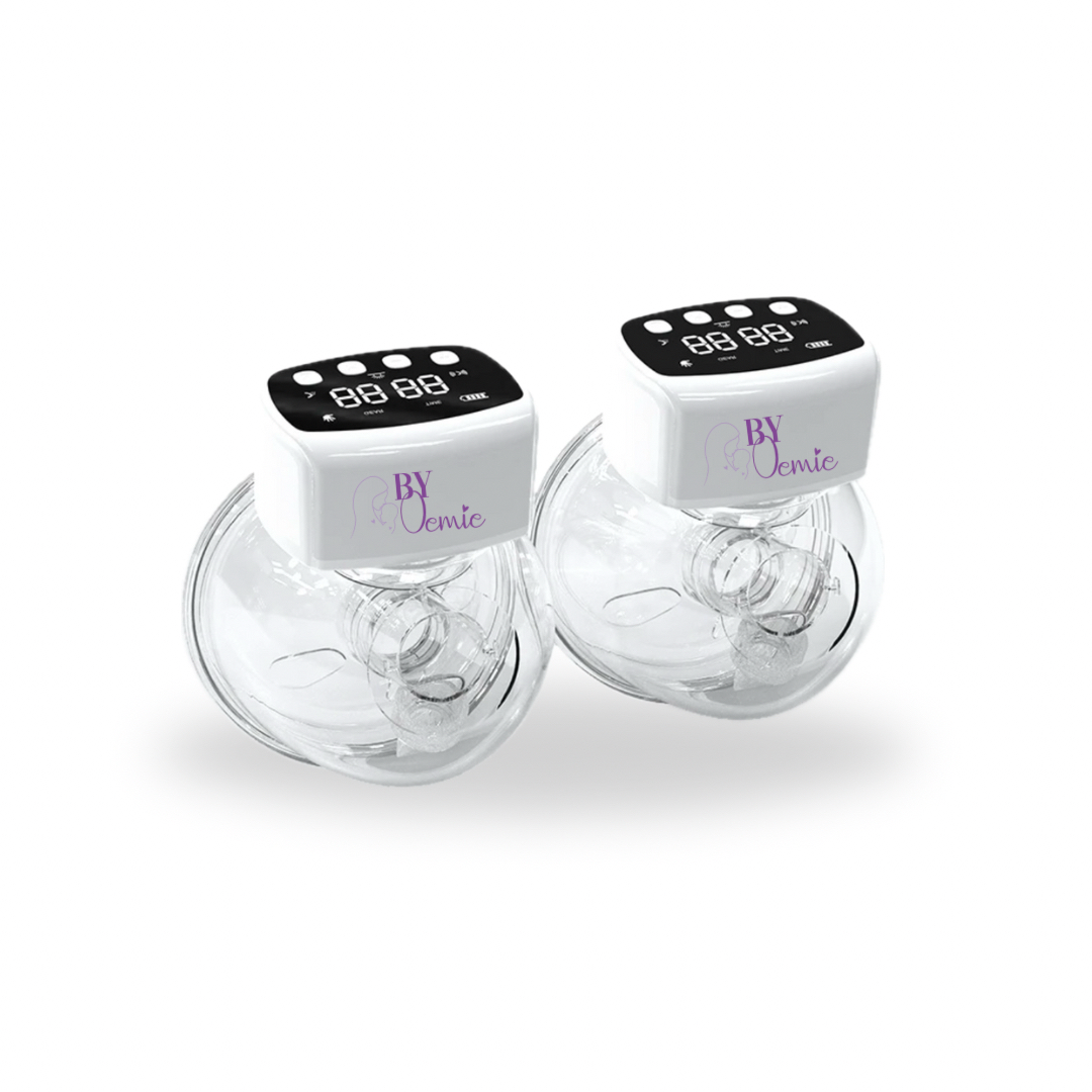 ByOemie® Duo Handsfree Borstkolf – Comfortabel, Stil & Vrij Kolven Waar en Wanneer Jij Wilt
