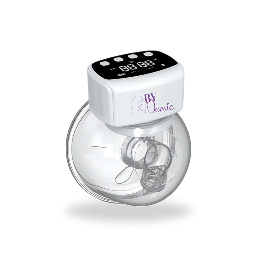 ByOemie® Hands-Free Breast Pump – Single, Comfortable &amp; Quiet – Pump Freely Wherever and Whenever You Want
