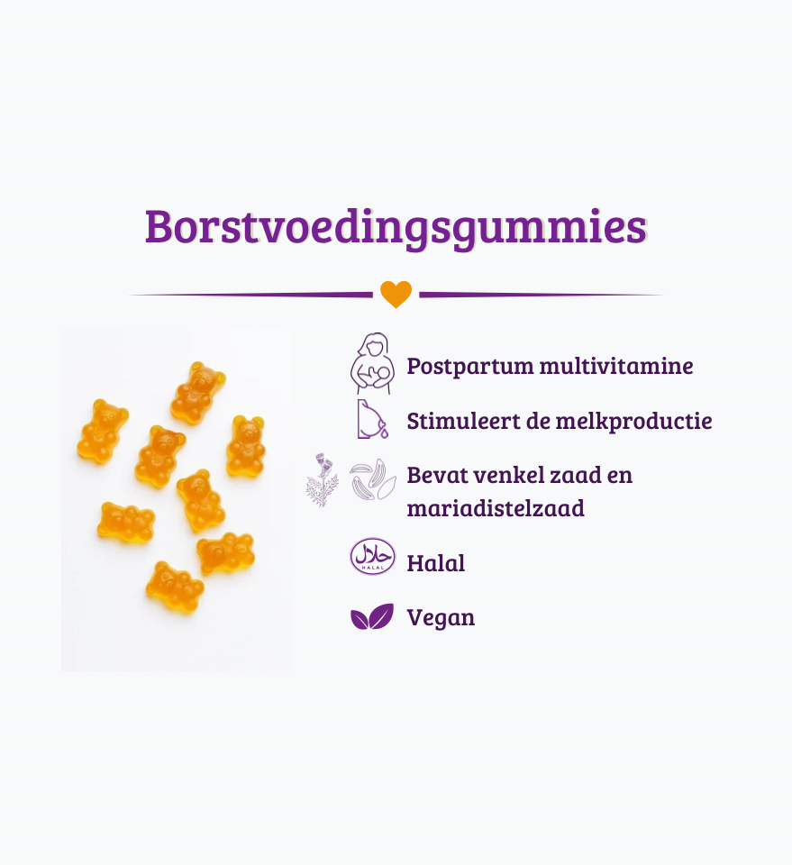 Borstvoedinggummies